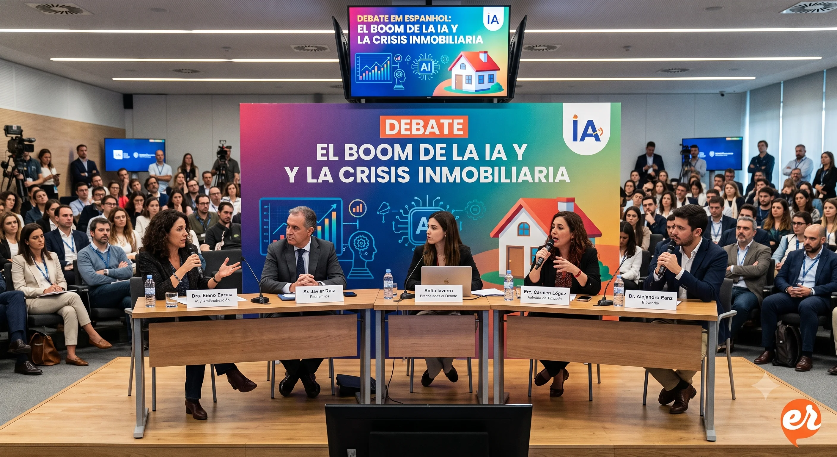 Debate O Boom da IA e a Crise Imobiliária